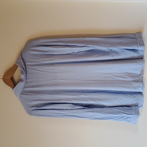🆕️ Long Sleeved Pajama Top & Pants Lounge Light Blue NWOT - Picture 5 of 14